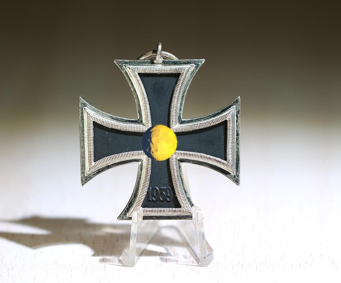 大猫徽章拍卖第285期 珍爱和平 二级铁十字勋章 辛克尔A型变体  白油品相  辛A