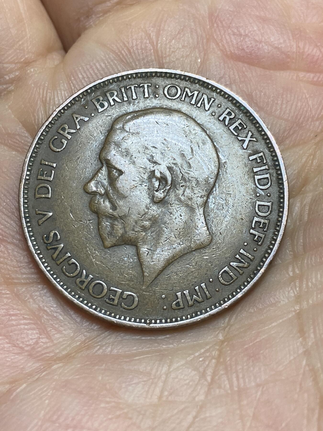 2025年第一百四十三场(总第一百六十九场）外国好品散币场(免佣金) 英国🇬🇧1931年1便士(乔治五世第三版)