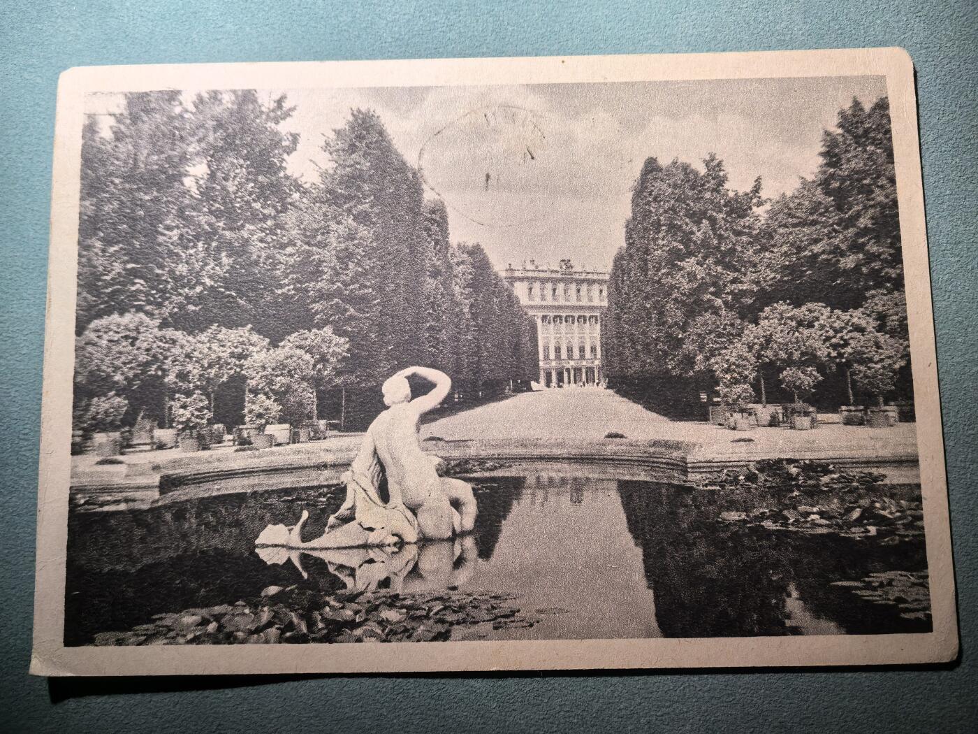 盛世勋华——号角文化勋章邮票专场拍卖第296期 德国（1939）1942年实寄明信片 贴小胡子邮票 维也纳美泉宫