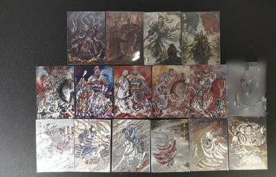 玄卡阁三国英雄志  冯涛五子良将5张 瑞光10常侍/卢植/皇莆嵩/朱儁4张 浮沉曹操周瑜 3张 王勇喆许诸/庞德/典韦3张 - 玄卡阁三国英雄志  冯涛五子良将5张 瑞光10常侍/卢植/皇莆嵩/朱儁4张 浮沉曹操周瑜 3张 王勇喆许诸/庞德/典韦3张