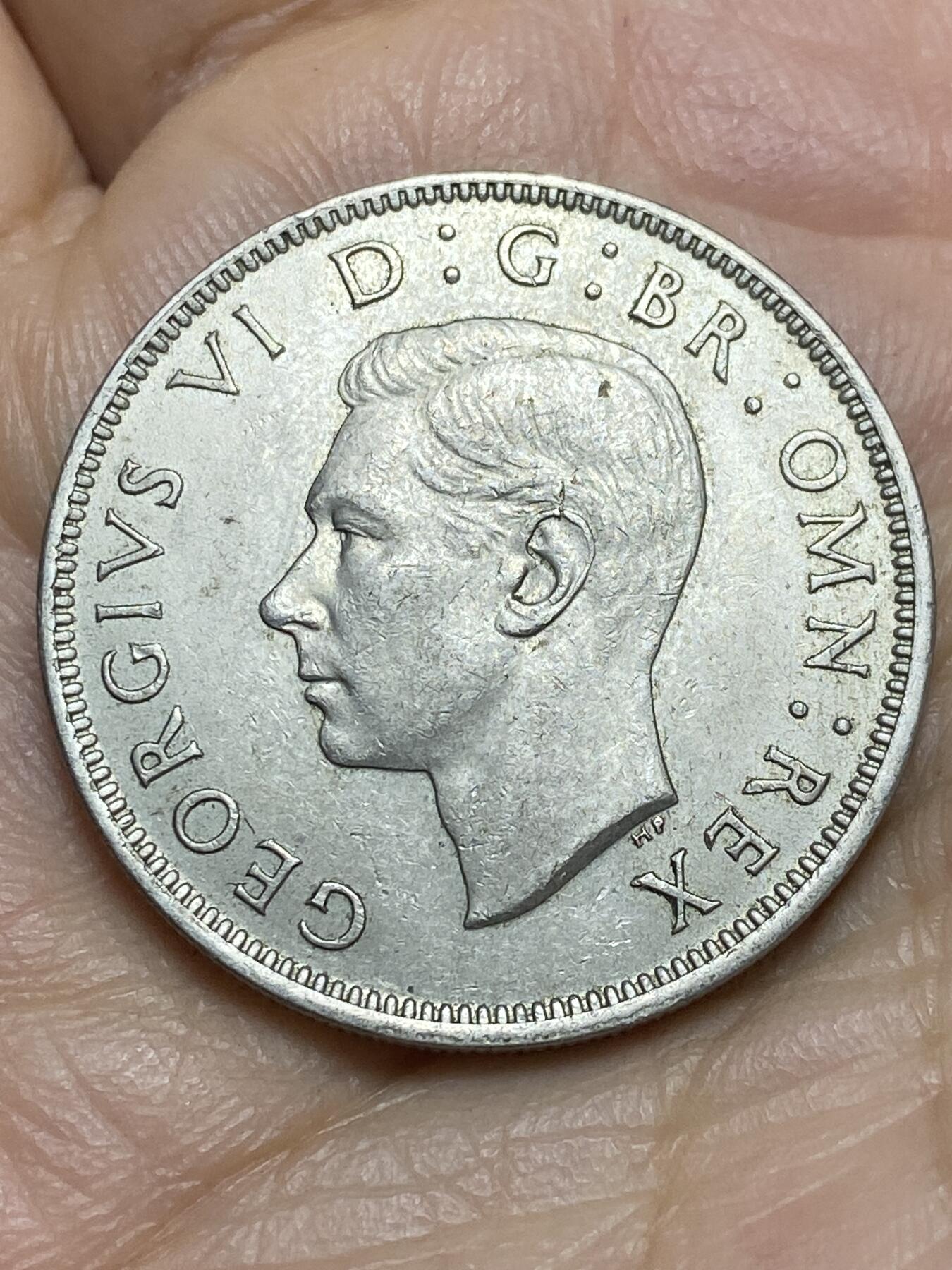 2025年第一百四十三场(总第一百六十九场）外国好品散币场(免佣金) 好品–英国🇬🇧1948年2先令(乔治六世第二版，关门年仅发行2年)