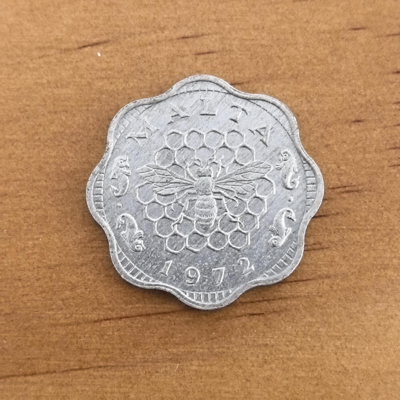 各国硬币第7期 无佣金 马耳他3米尔