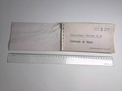 小驴勋章奖章收藏12月27日周六晚六点拍卖（珍爱和平，收藏战争，铭记历史，勿忘国耻，忠党爱国。有偿代拍，送拍规则在简介最后，参拍须阅读规则后再参拍，关系到运费包装发货时效真假辨别等关键信息，拍卖时不再发原图，看大图店主微信码在拍卖店铺介绍里） - P6141快艇下水纪念相册