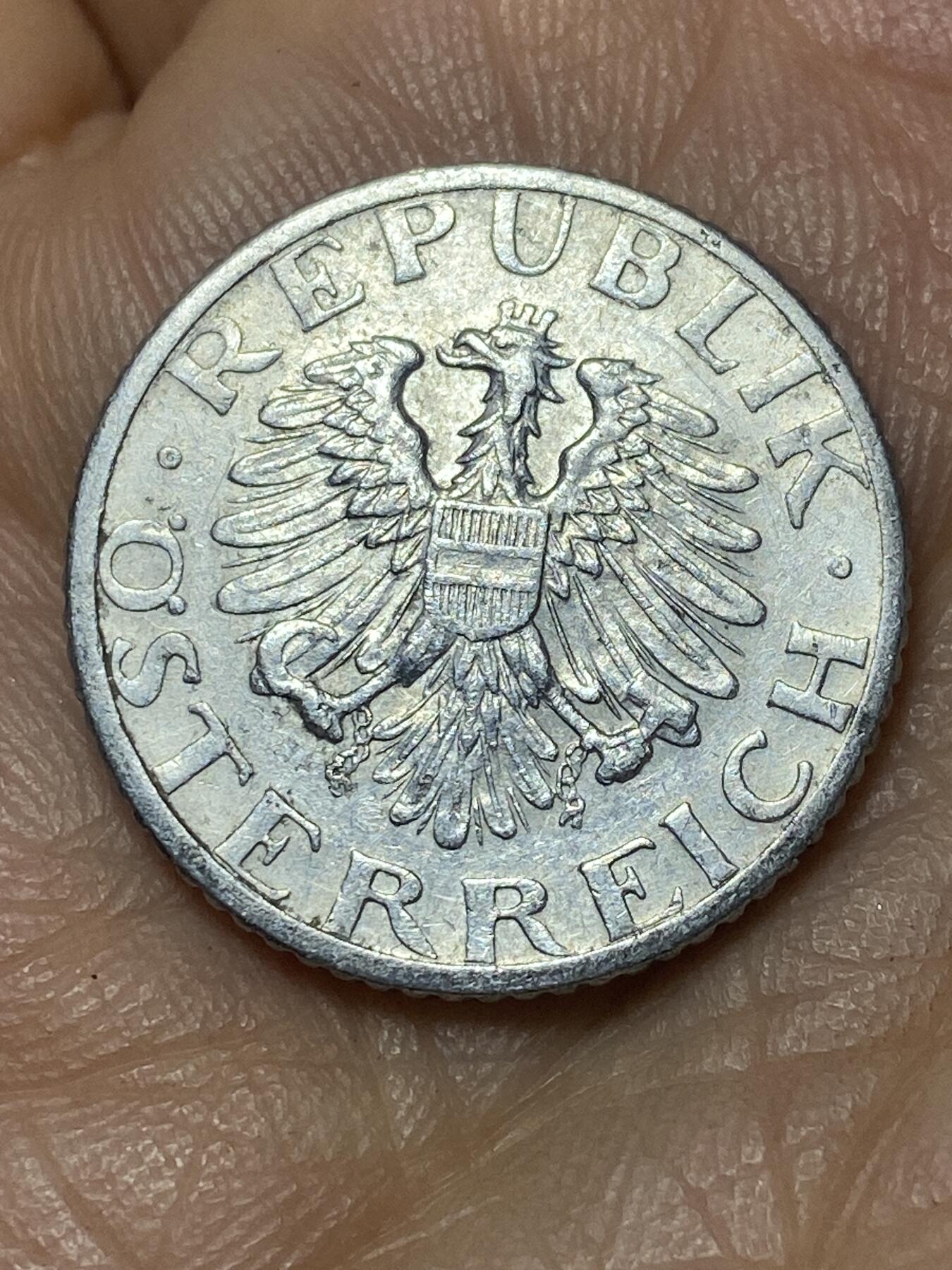 2025年第一百四十场(总第一百六十六场）外国好品散币场(免佣金) 奥地利🇦🇹1952年50格罗申(二战后首套流通硬币)