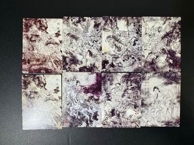 NO.19 好又多金牌大场，新店点关注不迷路！每周一站式配齐，方便凑单！（周6晚8点截拍，卖家送拍0抽成！） - 【套卡】墨染水浒 莹彩意 水墨卡一盒