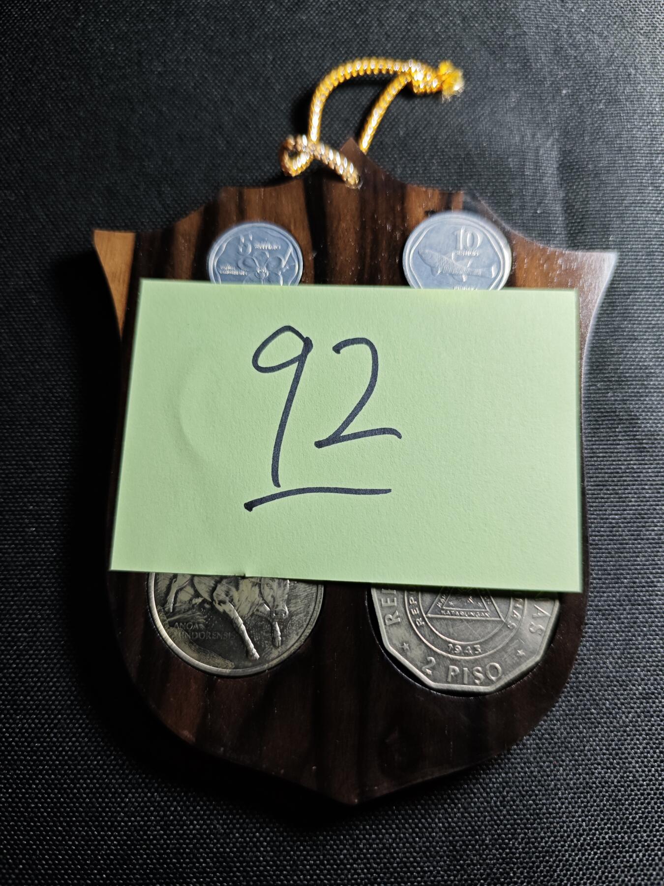 KK钱币收藏小铺 《套币 好品/批量散币专场》  2月预留时间 周末发货  菲律宾硬币挂件 含纪念币