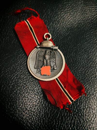 时顺第二十八拍 - 铭记历史，珍爱和平  德国特殊时期东线作战奖章，俗称冻肉奖章，小环版，原绶带