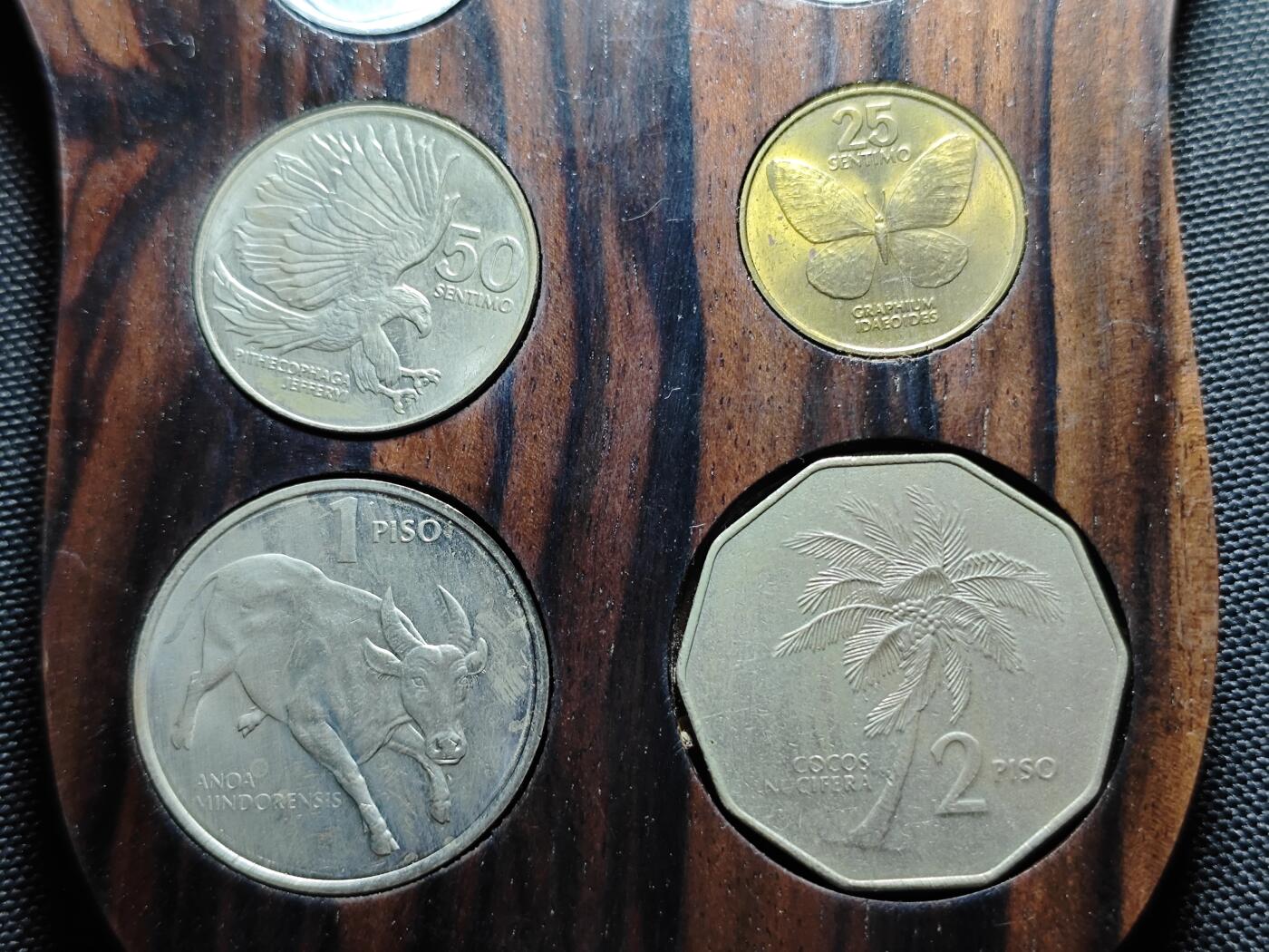 KK钱币收藏小铺 《套币 好品/批量散币专场》  2月预留时间 周末发货  菲律宾硬币挂件