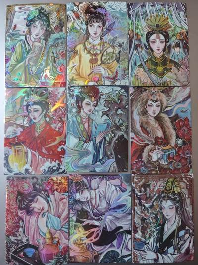 NO.19 好又多金牌大场，新店点关注不迷路！每周一站式配齐，方便凑单！（周6晚8点截拍，卖家送拍0抽成！） - 【套卡】黄诗雨 红楼梦金陵十二钗彩闪一套12张