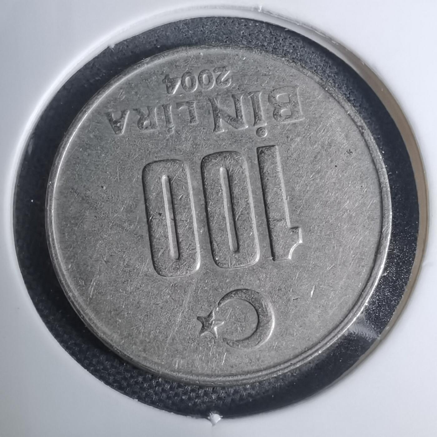 沼泽如烟--第945场 土耳其2004年10万里拉