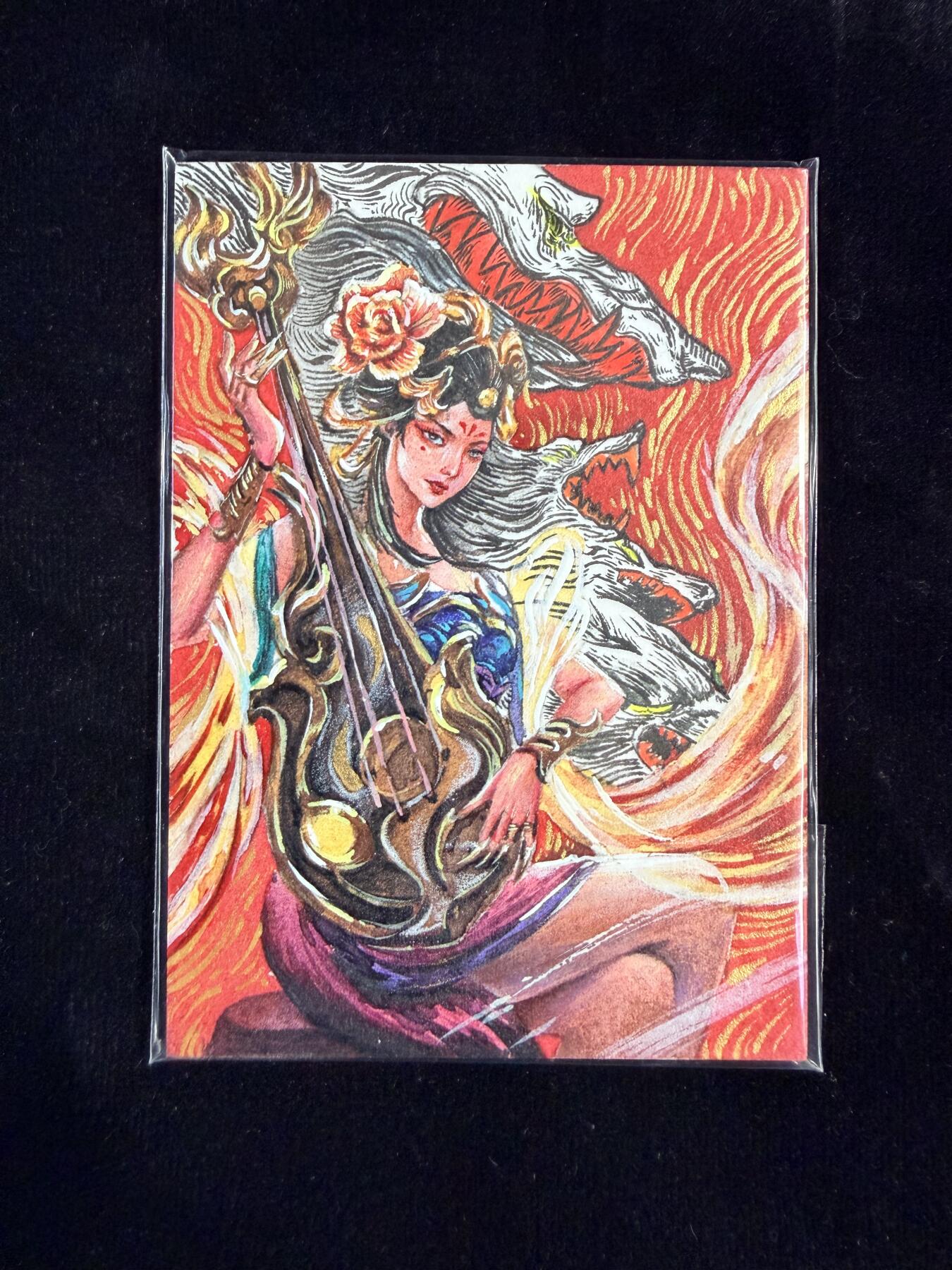 粤A卡牌第23期（12月28日22:00截拍） 【手绘卡】SH-08 画师：白道