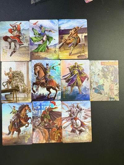 NO.19 好又多金牌大场，新店点关注不迷路！每周一站式配齐，方便凑单！（周6晚8点截拍，卖家送拍0抽成！） 趣卡社 水浒描金工艺散卡10张宋江，花荣，雷横，黄信，金大坚，丁得孙，穆春，宋万，李忠，场景浔阳江