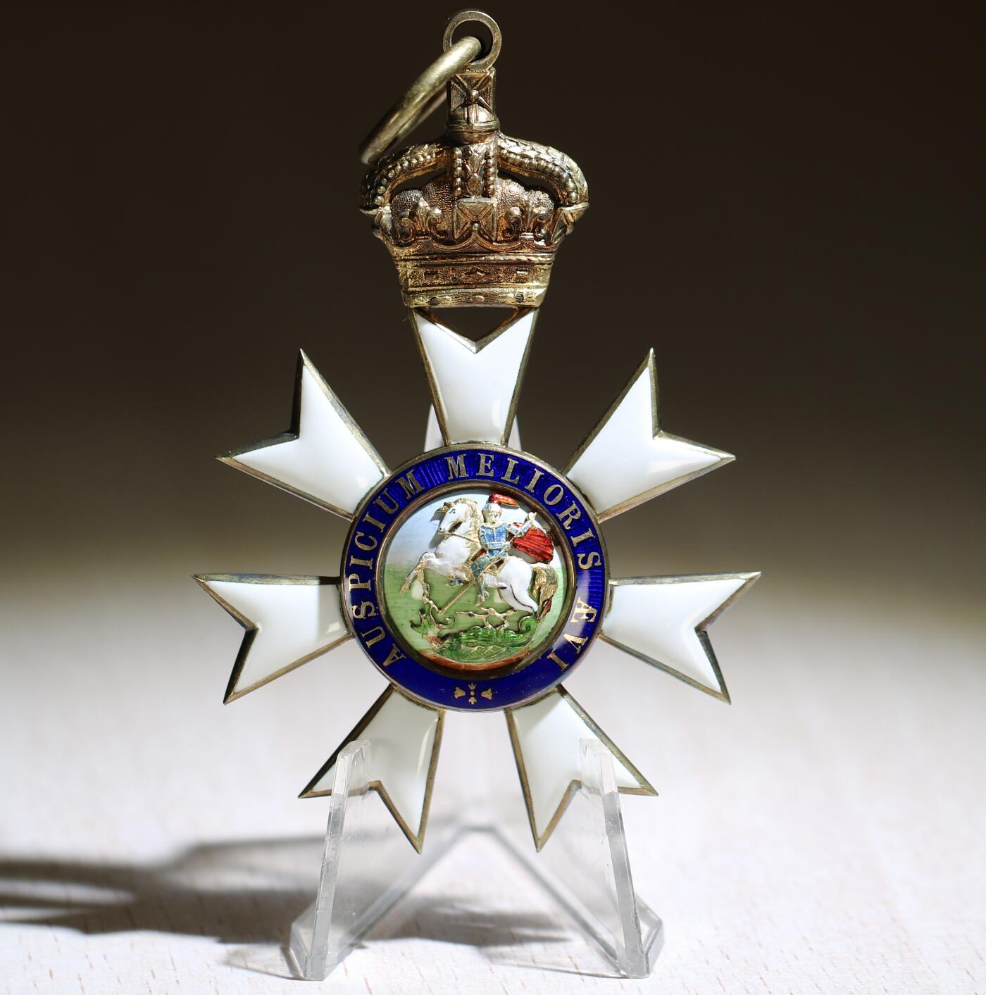 大猫徽章拍卖第285期 大英帝国圣米迦勒勋章