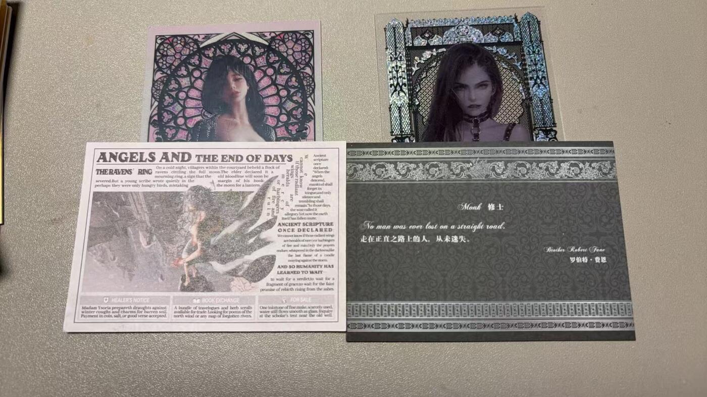 秋萤阁第39期 (12月30日周二晚上21点截拍，欢迎竞拍)  鬼刀 透卡 （太过斯哈） 海报卡