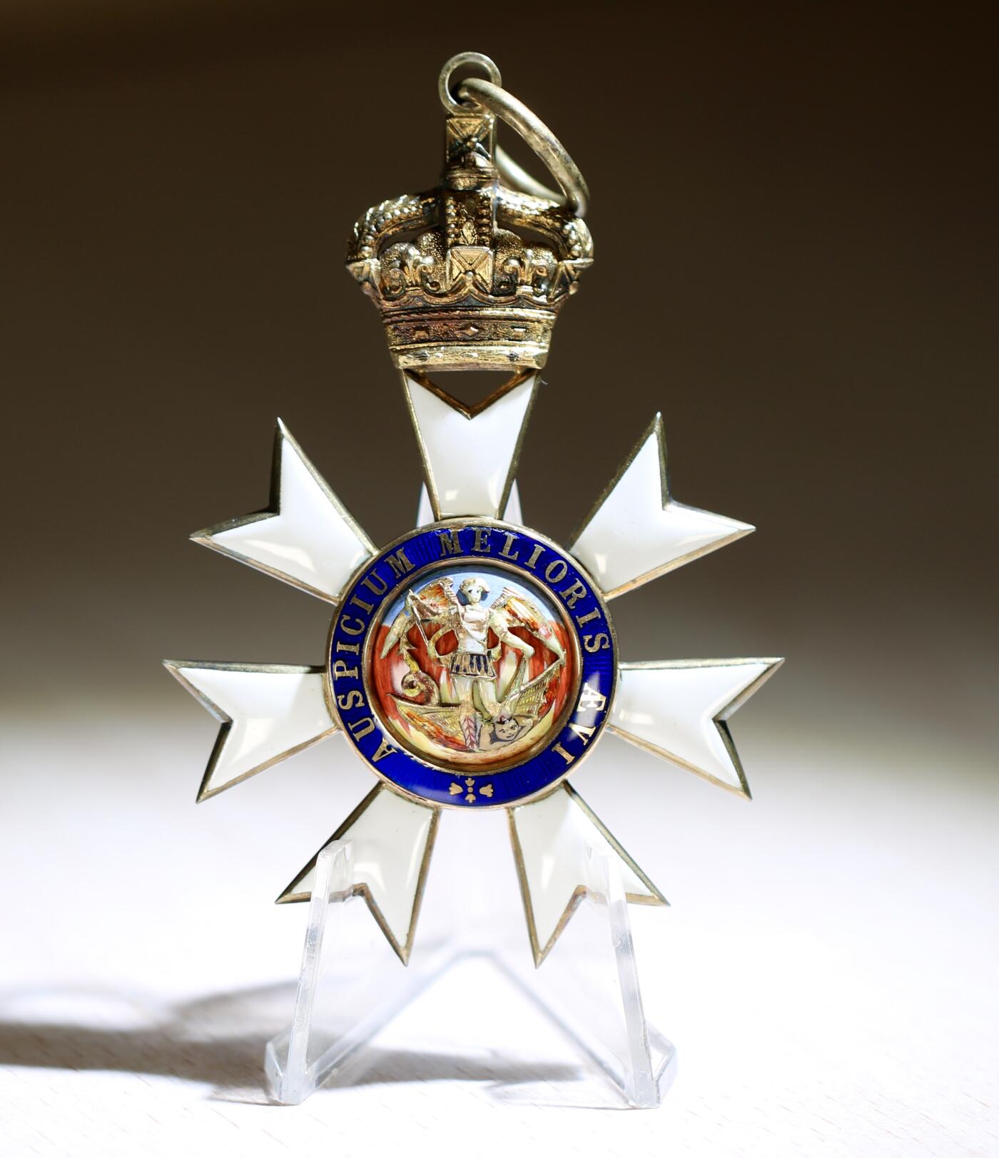 大猫徽章拍卖第285期 大英帝国圣米迦勒勋章