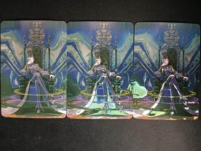 花开卡拍第53期（12月28号周日截拍，品控勿拍!!!拍品不寄存，运费5元，自制卡难免瑕疵，可能存在轻微撞角爆边等出厂瑕疵，品控介意勿拍！） - 宁缺卡牌 满赠卡 光刻比比东三宫