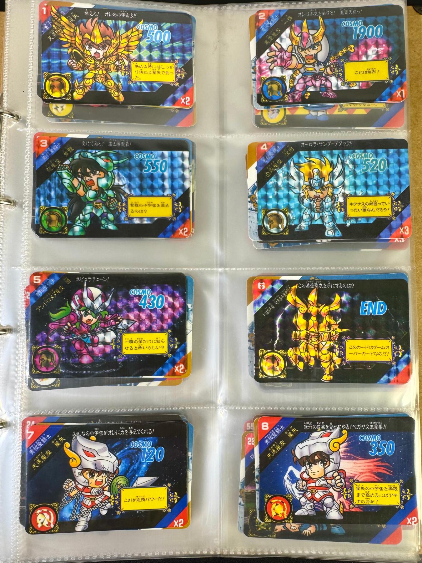 NO.19 好又多金牌大场，新店点关注不迷路！每周一站式配齐，方便凑单！（周6晚8点截拍，卖家送拍0抽成！） 【卡册+套卡】自制圣斗士卡126张