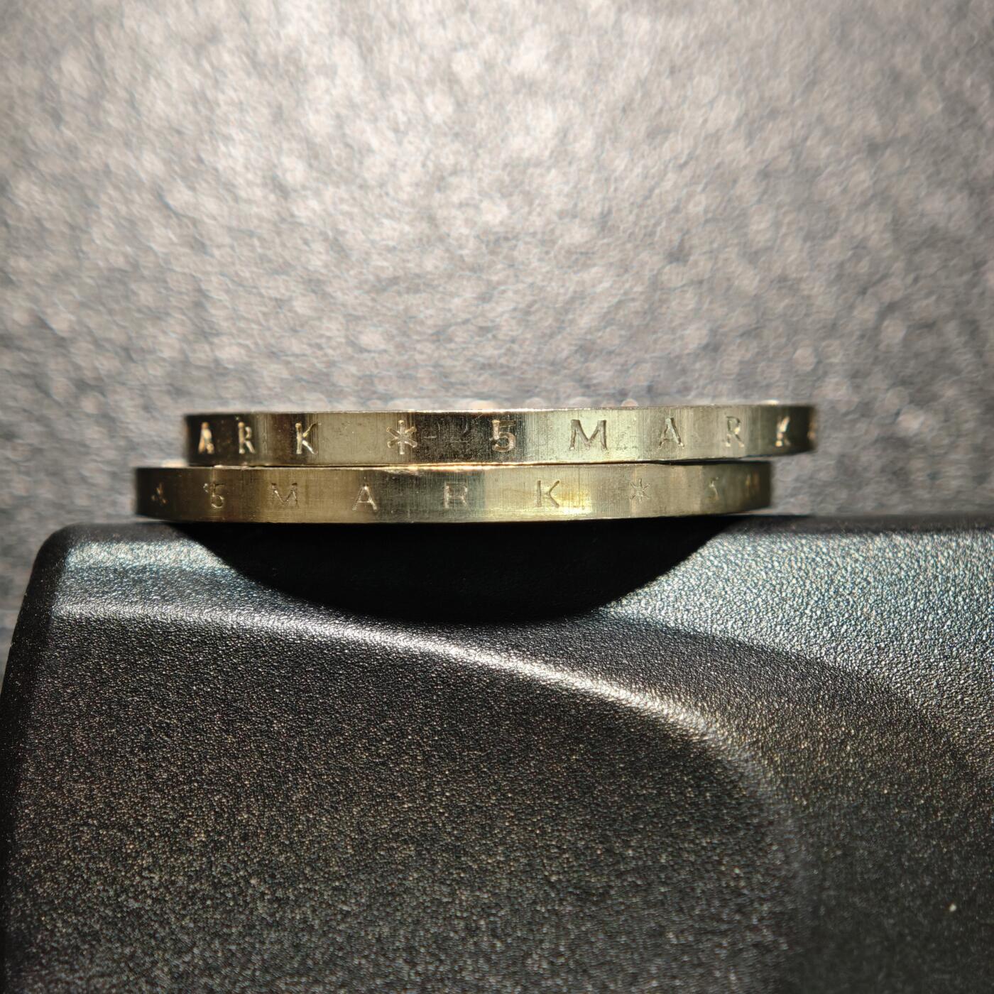 【德藏】世界币章拍卖第159期(元旦专场拍卖) 2枚一组 东德 1971年约翰内斯·开普勒5马克纪念镍币 1975年国际妇女节5马克纪念镍币 品相极佳