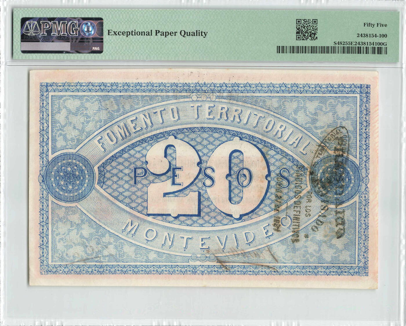 小福收藏拍卖第200期 【庆典场 中拍就有好礼相赠】评级币精选场 本期有捷克斯洛伐克20年100克朗慕夏作品大珍 69分倒置百位号布隆迪世界最大纸币  35年版加拿大经典 苏格兰格拉斯哥大学500年纪念钞倒置小号 卡塔尔80年100里亚尔冠军分 美国教育券 意大利拉斐尔 乌克兰 库克群岛 墨西哥 南斯拉夫 亚美尼亚等多国精美高分珍稀老钞精品纸币 乌拉圭 1868年 20比索 157年老钞 很少见 手写8775号 PMG55 EPQ 季军分