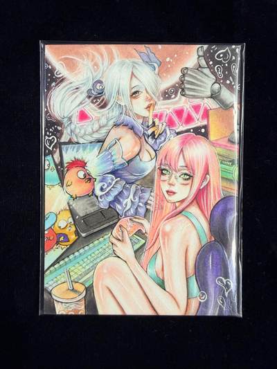 粤A卡牌第23期（12月28日22:00截拍） - 【手绘卡】SH-11 画师：轻雨微澜