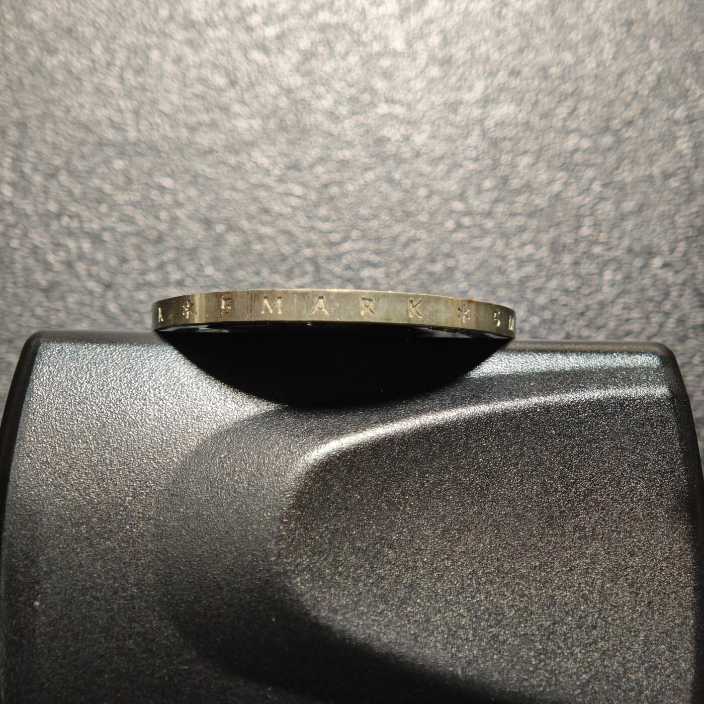 【德藏】世界币章拍卖第159期(元旦专场拍卖) 1978年 东德诗人弗里德里希·戈特利布·克洛普斯托克逝世175周年5马克纪念镍币 直径约：29mm；重约：12g