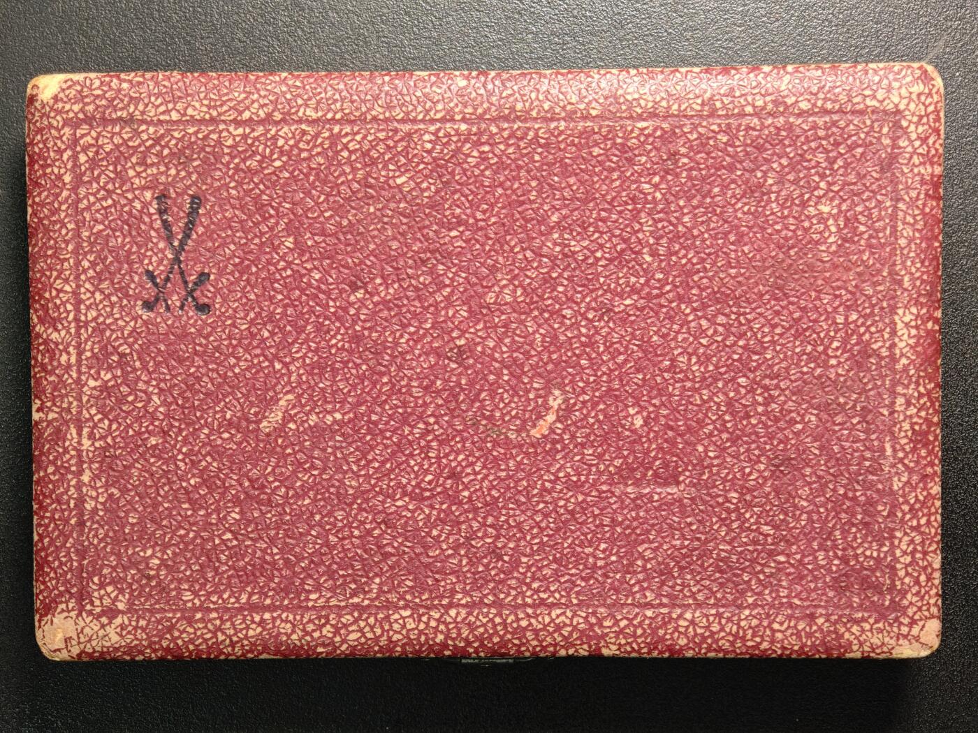 【德藏】世界币章拍卖第159期(元旦专场拍卖) 1921年 德国德紧萨克森陶瓷币一套7枚 原盒 (面值为：20、50芬尼；1、2、5、10、20马克)