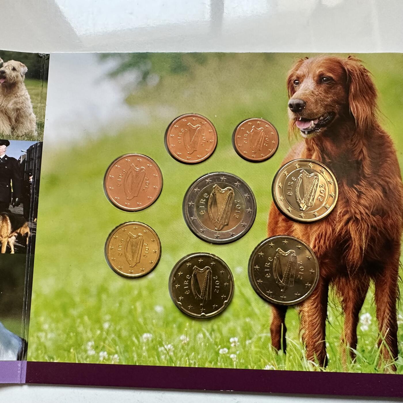 🌹外币初藏🌹🐯2025年第146场  每周二四六晚8️⃣点 接代拍 爱尔兰2012年原厂欧元套币