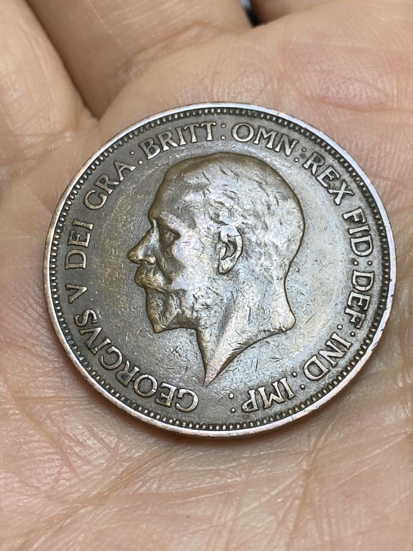 2025年第一百四十三场(总第一百六十九场）外国好品散币场(免佣金) 英国🇬🇧1936年1便士(乔治五世逝世年，第三版关门年)