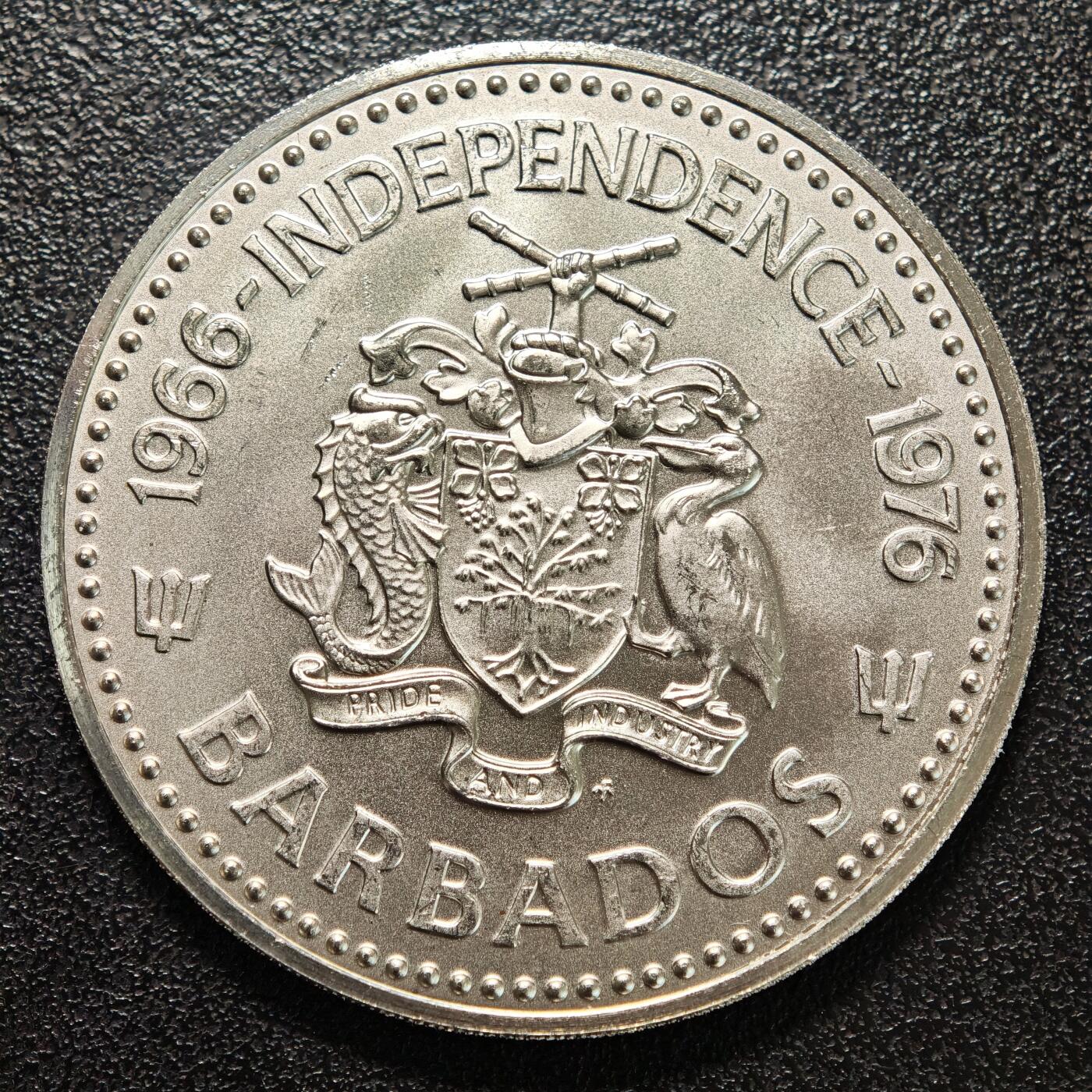 【德藏】世界币章拍卖第159期(元旦专场拍卖) 整套 1976年 巴巴多斯套币 品相极佳