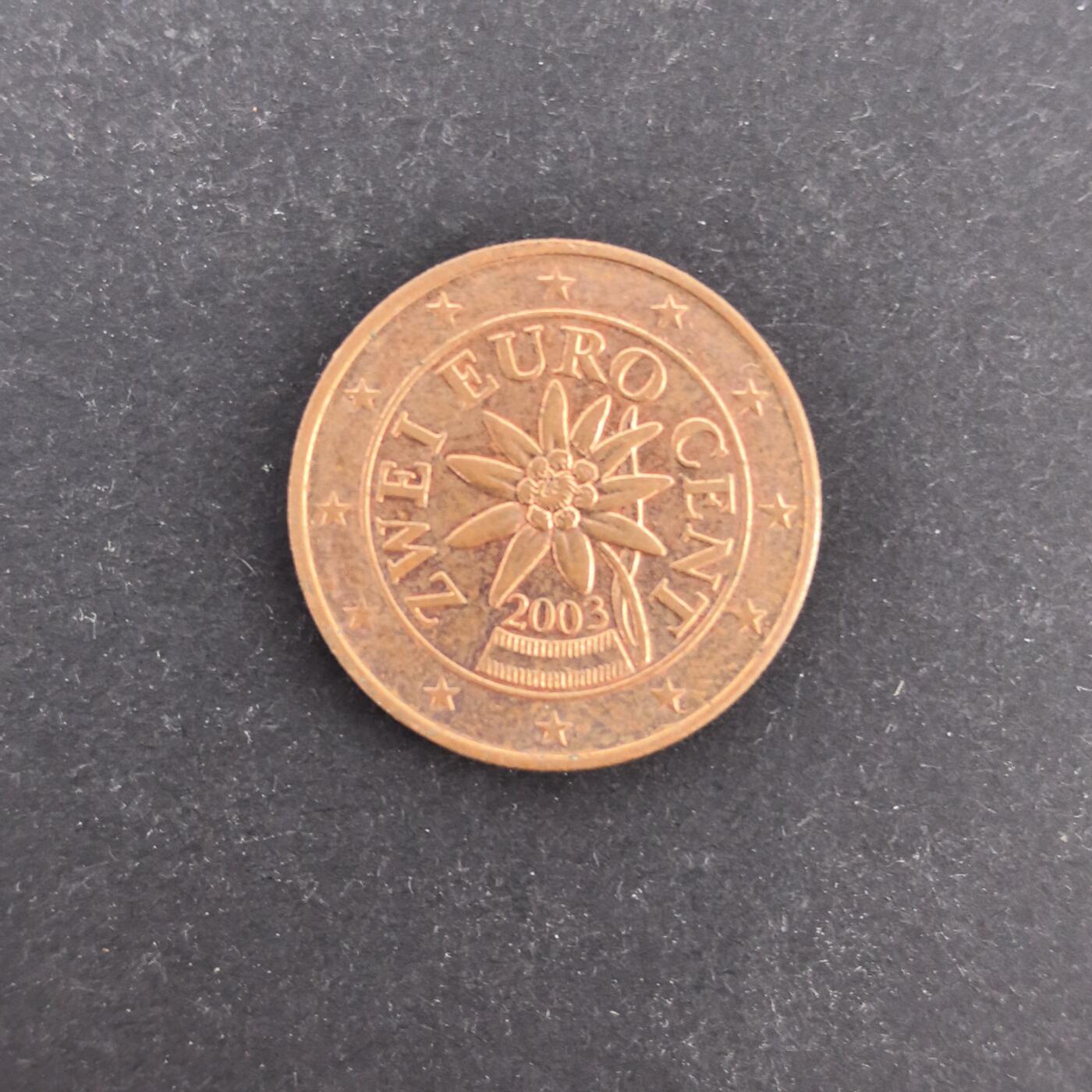 各国硬币第7期 无佣金 奥地利2殴分