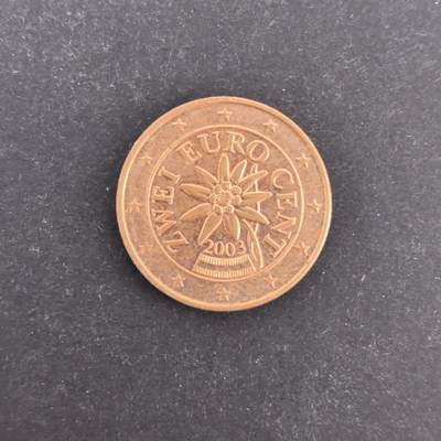 各国硬币第7期 无佣金 - 奥地利2殴分