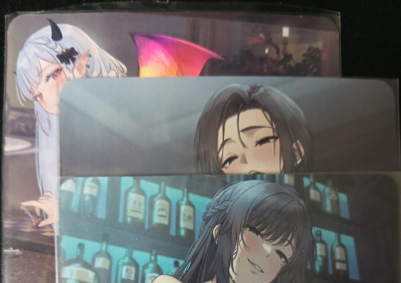 花开卡拍第53期（12月28号周日截拍，品控勿拍!!!拍品不寄存，运费5元，自制卡难免瑕疵，可能存在轻微撞角爆边等出厂瑕疵，品控介意勿拍！） 绘天阁 24年11月单卡小套D 彩闪3张