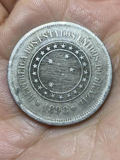 2025年第一百四十场(总第一百六十六场）外国好品散币场(免佣金) - 巴西🇧🇷1898年100瑞斯(共和国时期第一版)