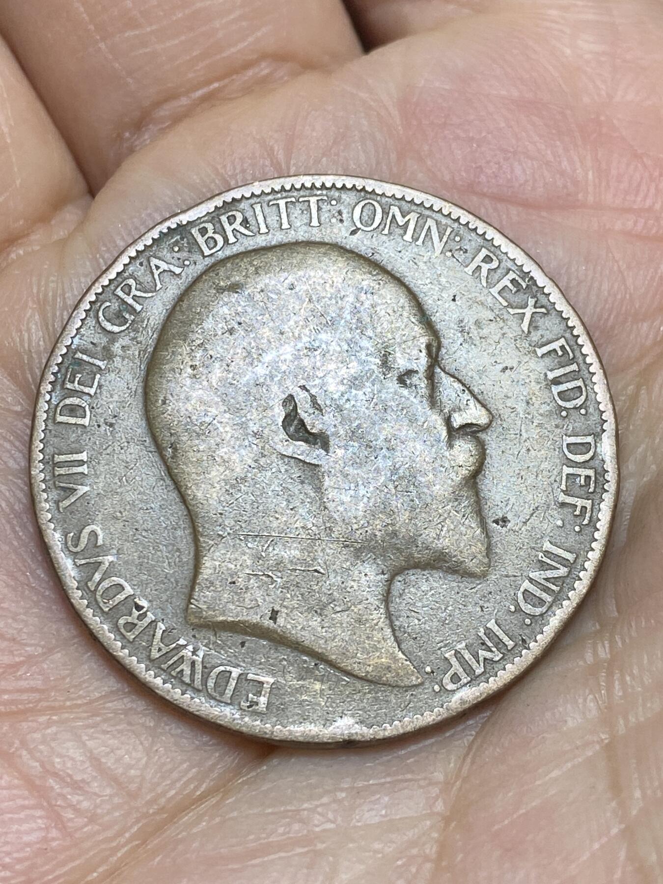 2025年第一百四十三场(总第一百六十九场）外国好品散币场(免佣金) 英国🇬🇧1906年1便士(爱德华七世时期)