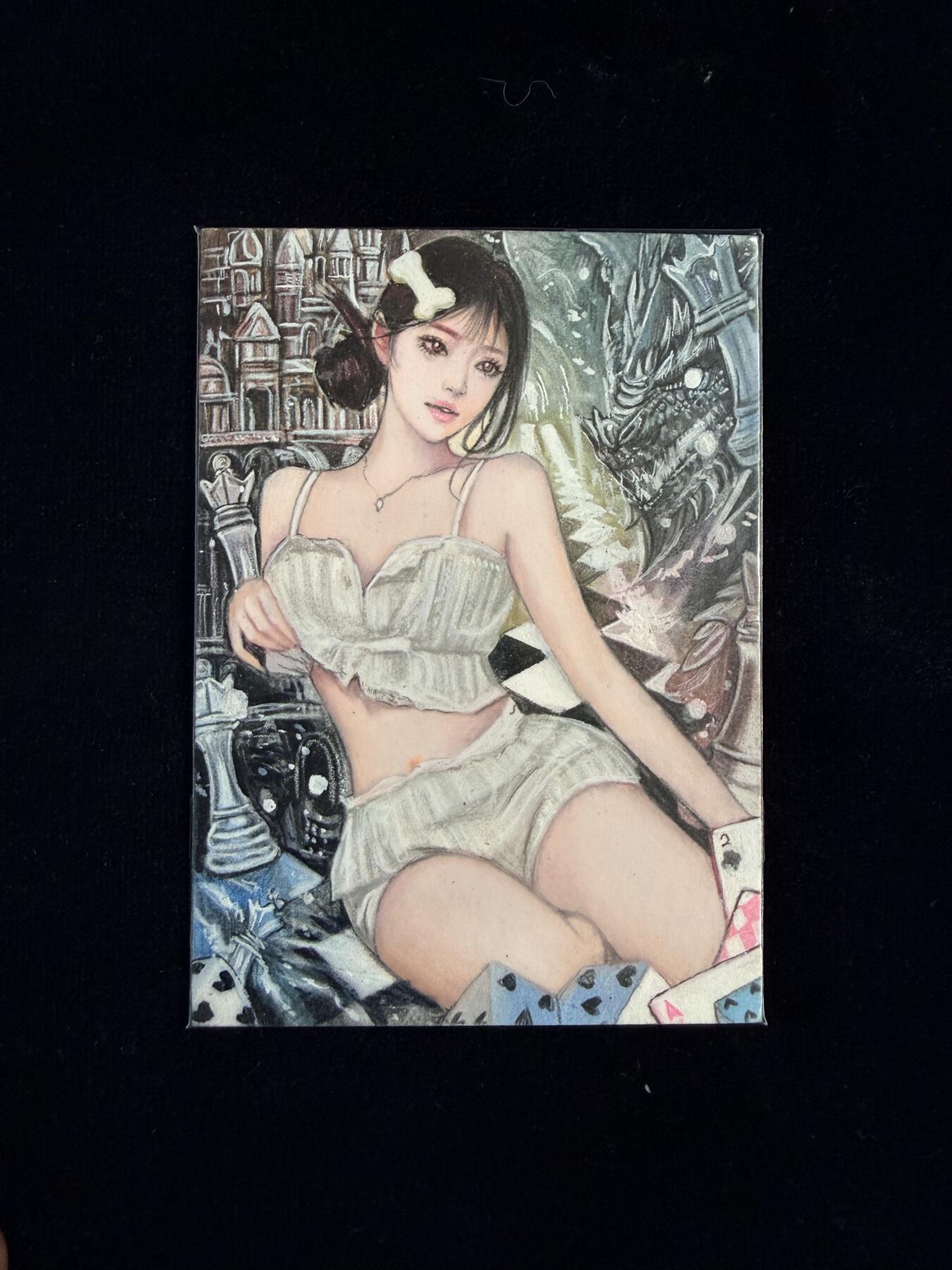 粤A卡牌第23期（12月28日22:00截拍） 【手绘卡】SH-27 画师：