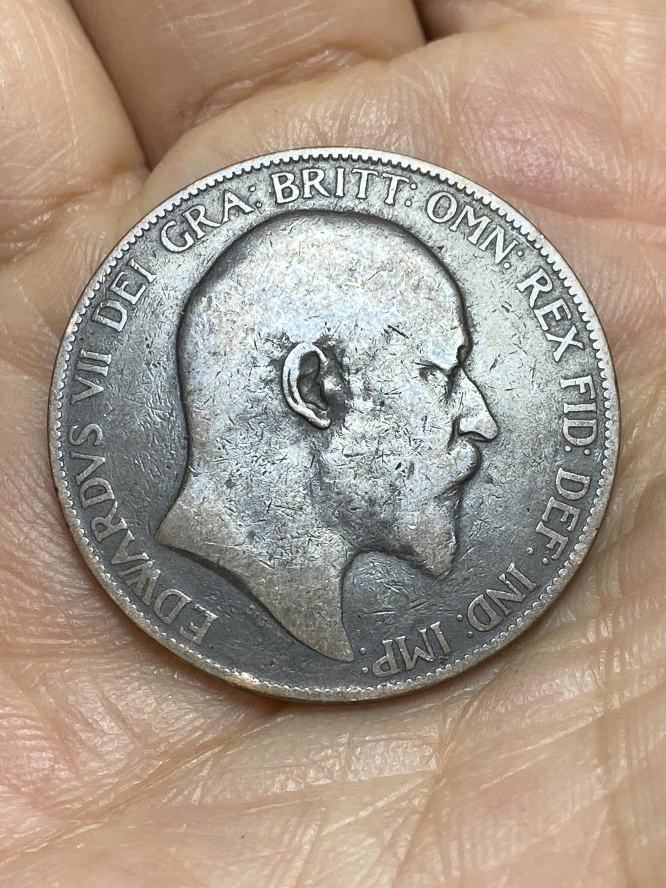 2025年第一百四十三场(总第一百六十九场）外国好品散币场(免佣金) 英国🇬🇧1905年1便士(爱德华七世时期)