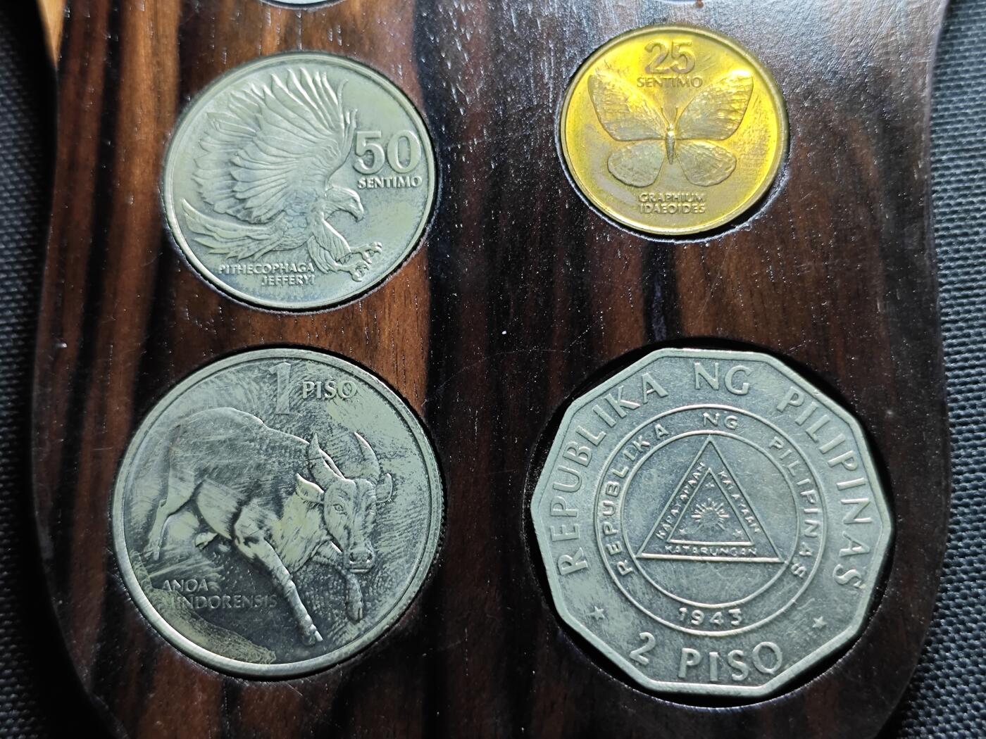 KK钱币收藏小铺 《套币 好品/批量散币专场》  2月预留时间 周末发货  菲律宾硬币挂件 含纪念币