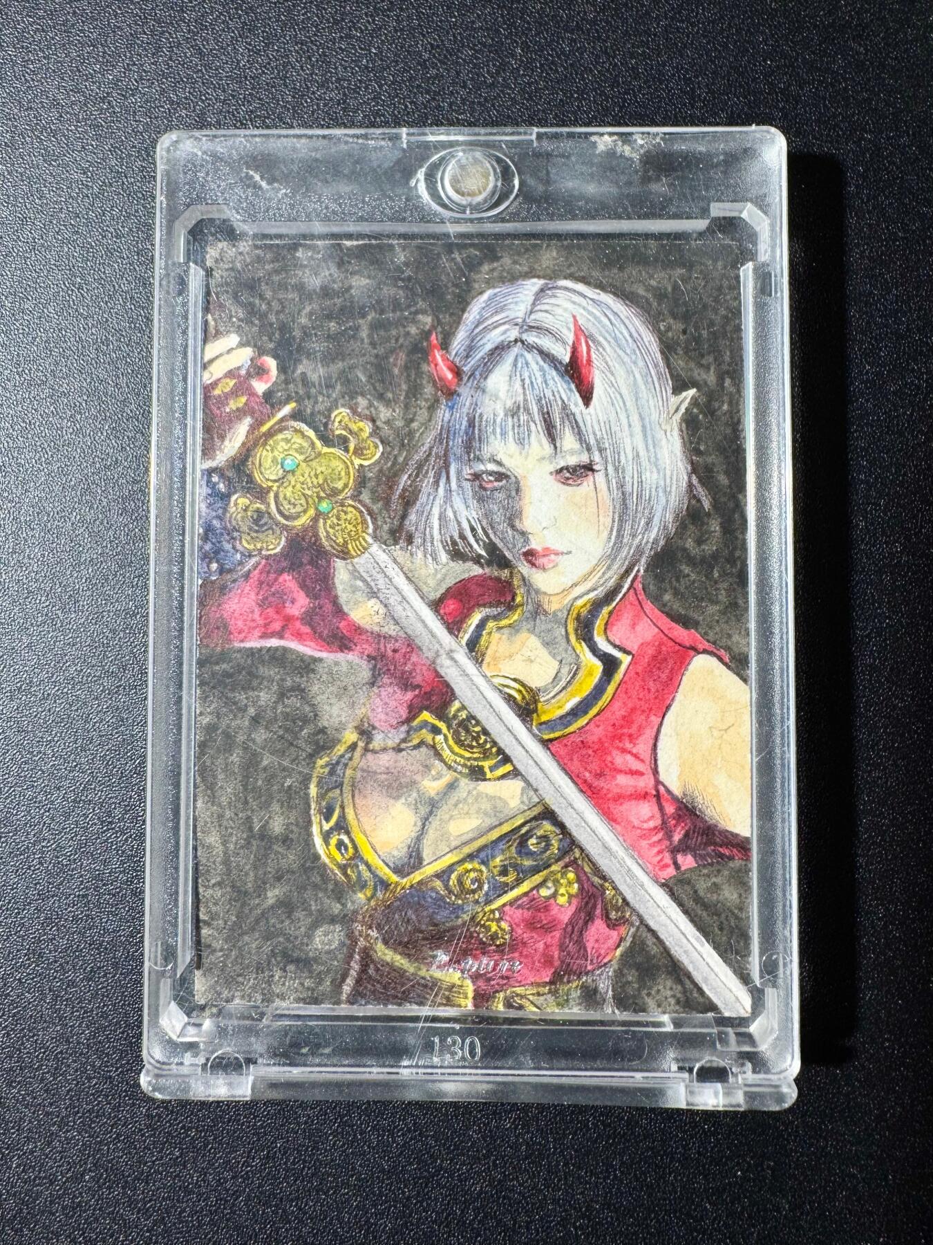 NO.19 好又多金牌大场，新店点关注不迷路！每周一站式配齐，方便凑单！（周6晚8点截拍，卖家送拍0抽成！） 【1/1手绘卡】罗刹女 画师雷阵雨【朱颜魅世凝霜雪，利爪藏锋隐绮罗】