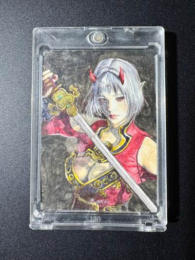 NO.19 好又多金牌大场，新店点关注不迷路！每周一站式配齐，方便凑单！（周6晚8点截拍，卖家送拍0抽成！） - 【1/1手绘卡】罗刹女 画师雷阵雨【朱颜魅世凝霜雪，利爪藏锋隐绮罗】