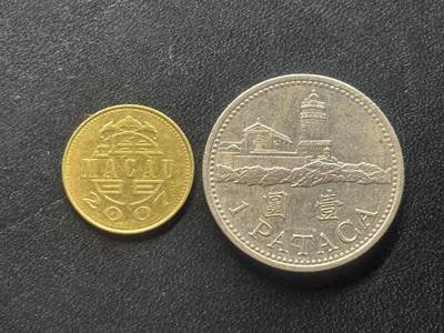 邮泉阁限时拍卖第三十八场 亚洲专场（硬币在国外。请付邮费6元。） - 澳门2枚