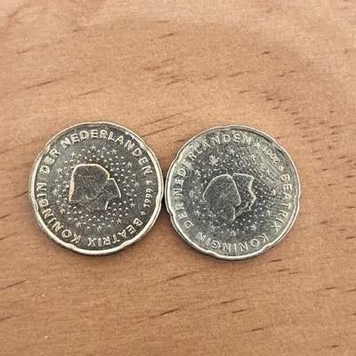 各国硬币第7期 无佣金 - 荷兰20殴分2枚