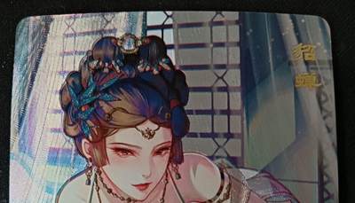 花开卡拍第53期（12月28号周日截拍，品控勿拍!!!拍品不寄存，运费5元，自制卡难免瑕疵，可能存在轻微撞角爆边等出厂瑕疵，品控介意勿拍！） - 砖家卡牌 特藏 貂蝉 粗闪1张