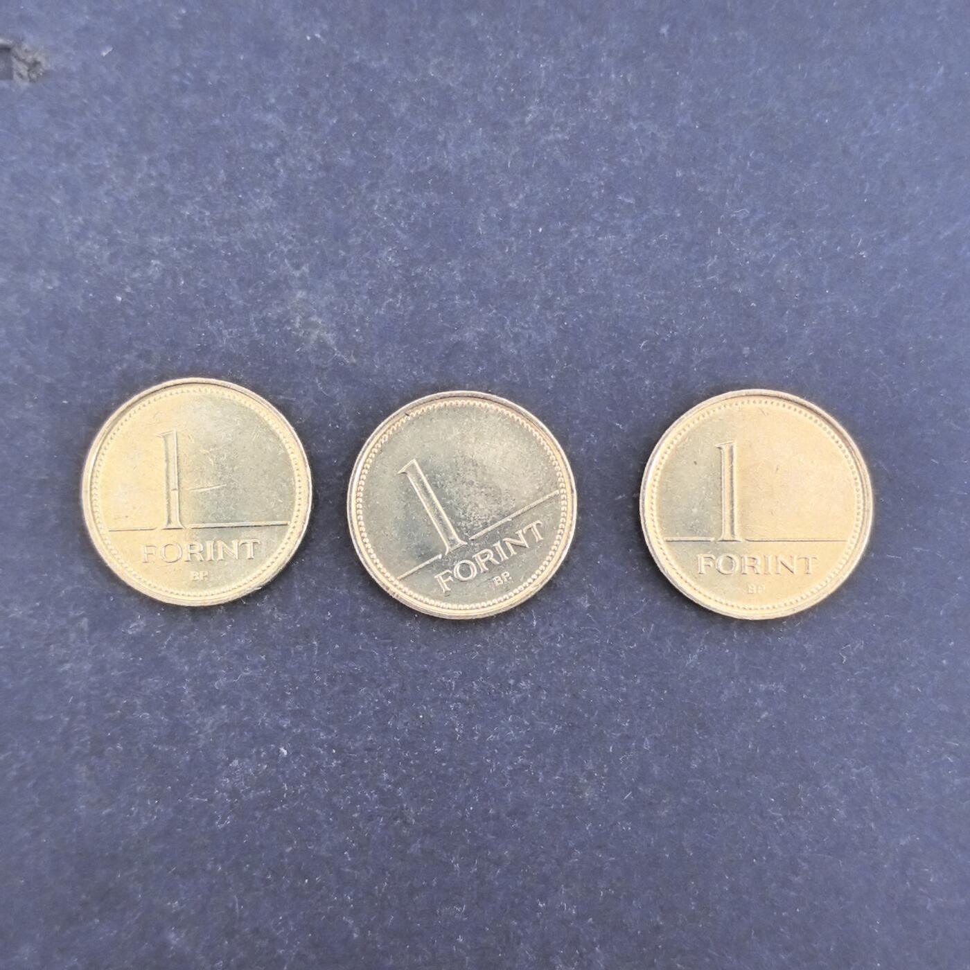各国硬币第7期 无佣金 匈牙利1福林3枚