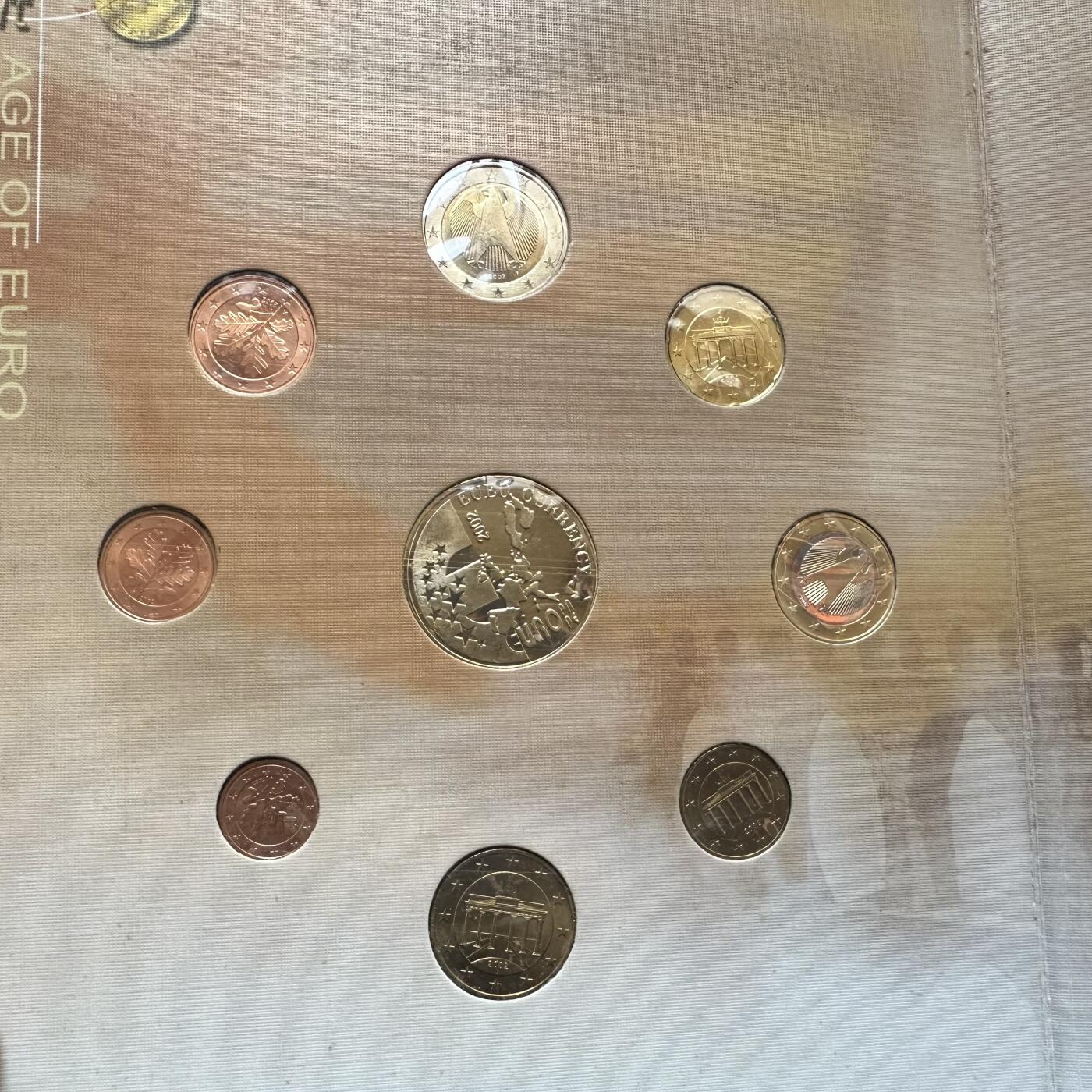 🌹外币初藏🌹🐯2025年第146场  每周二四六晚8️⃣点 接代拍 欧元时代钱币邮票珍藏册 5欧元连体美钞