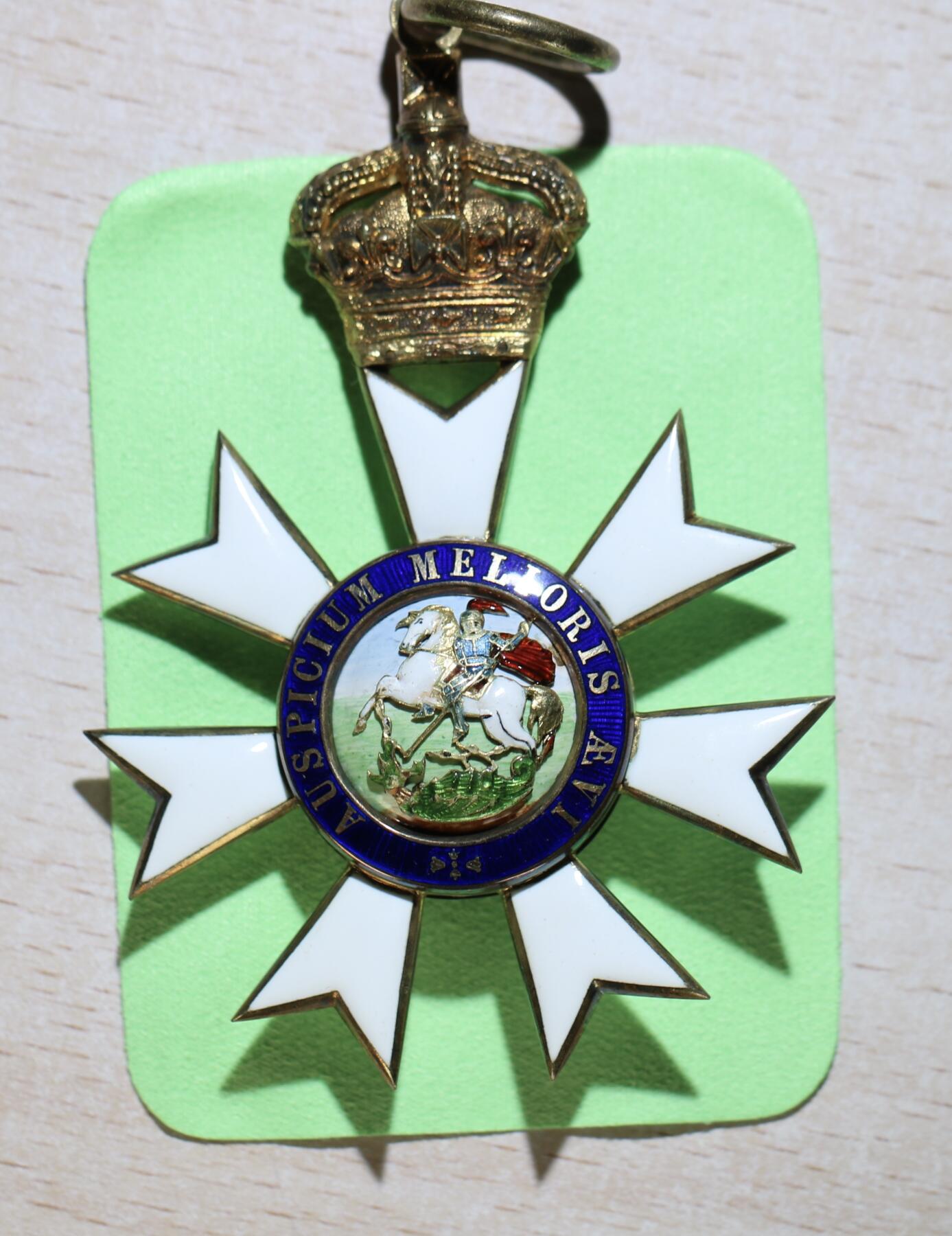 大猫徽章拍卖第285期 大英帝国圣米迦勒勋章