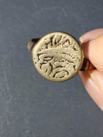 100期回流戒指饰品杂件纪念章丝路钱币专场 - B丝路银币戒指