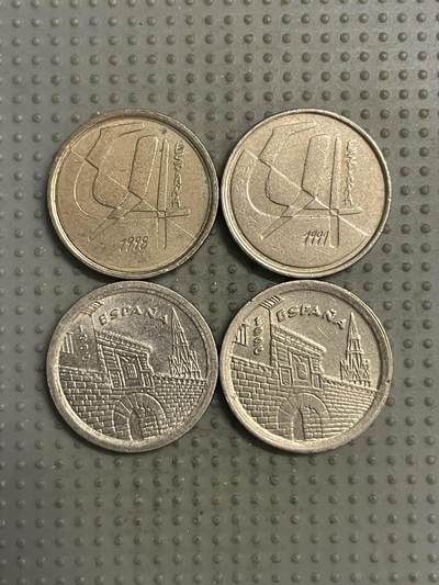 2025年第148场各国散币拍卖（总第148场） - 西班牙5比赛塔4枚