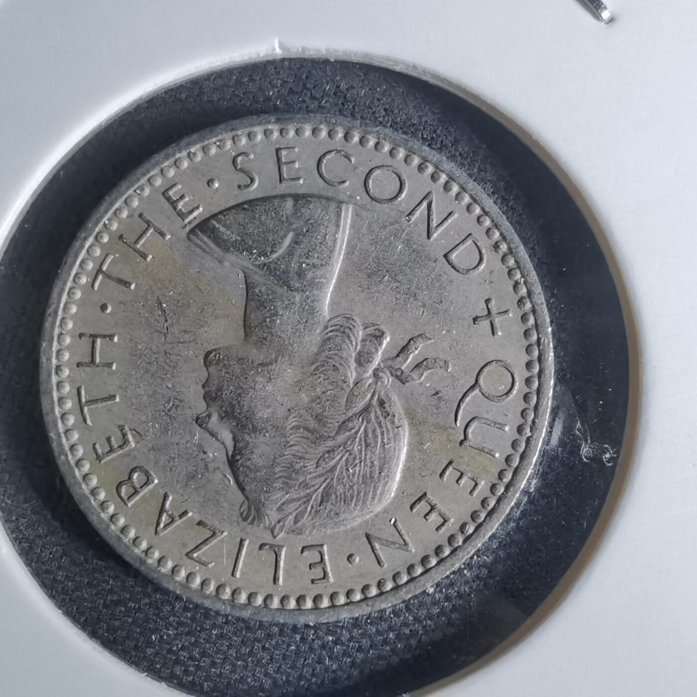 沼泽如烟--第947场 新西兰1962年6便士