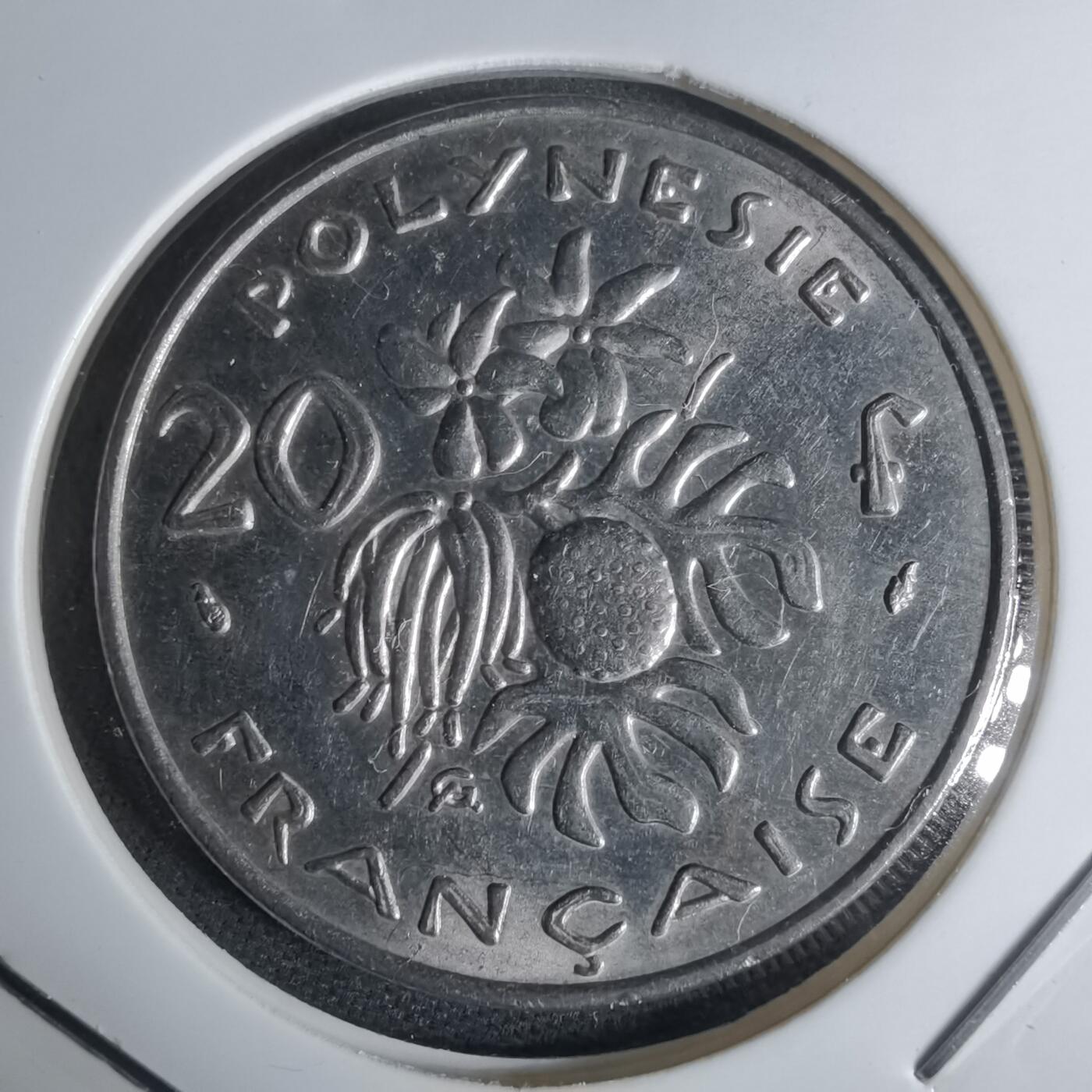 沼泽如烟--第947场 法属波利尼西亚1979年20法郎