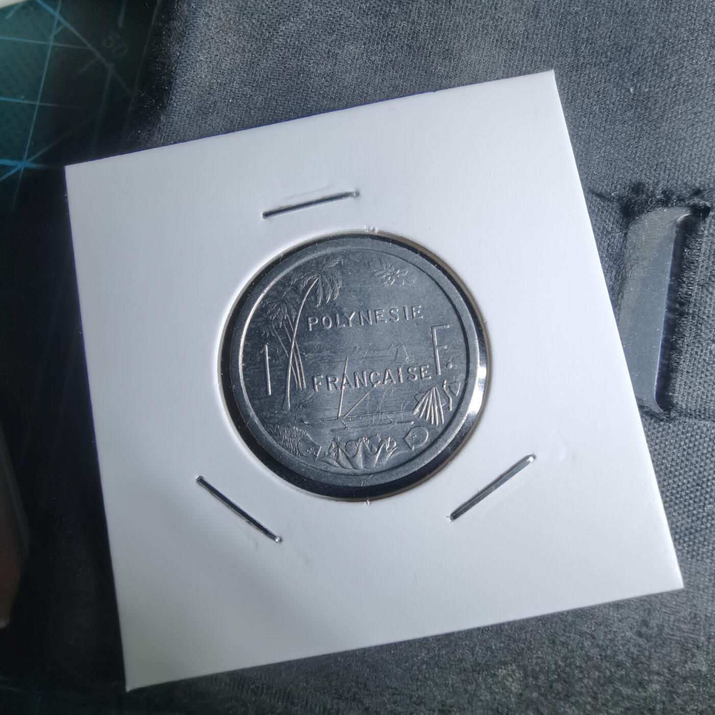 沼泽如烟--第947场 法属波利尼西亚1965年1法郎